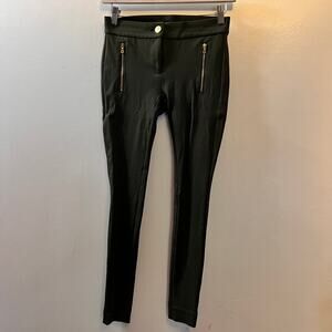 LOFT Petites Green Stretchy Pants Size 00P